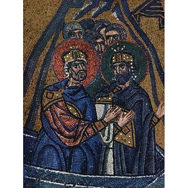 Meister der Nea-Moni-Kirche in Chios - Höllenfahrt Christi, auferstandene biblischen Könige - 200 Teile (Puzzle)