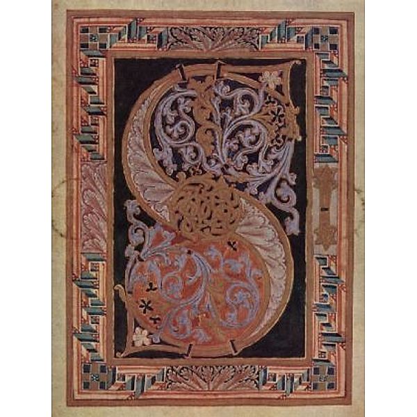 Meister des Gero-Codex - Gero-Kodex, Szene: Initiale S - 1.000 Teile (Puzzle)