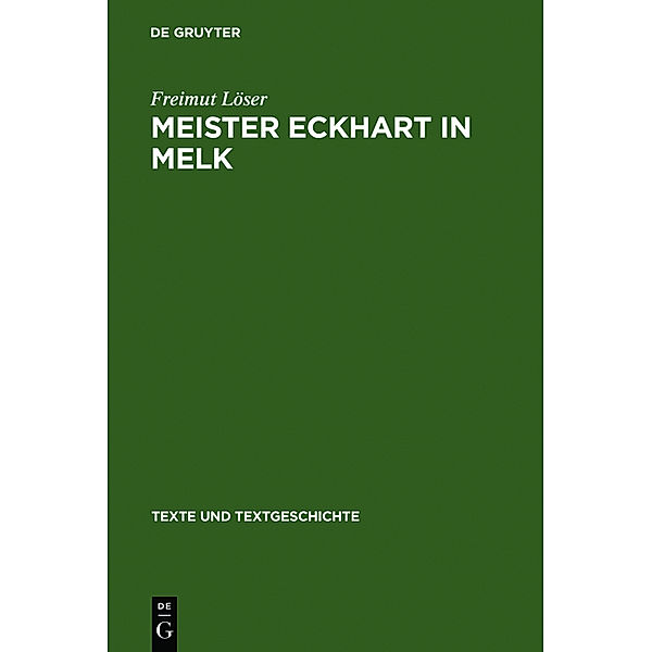 Meister Eckhart in Melk, Freimut Löser