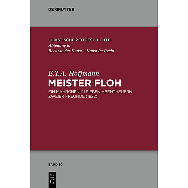 Meister Floh, E. T. A. Hoffmann, Thomas Vormbaum, Michael Niehaus