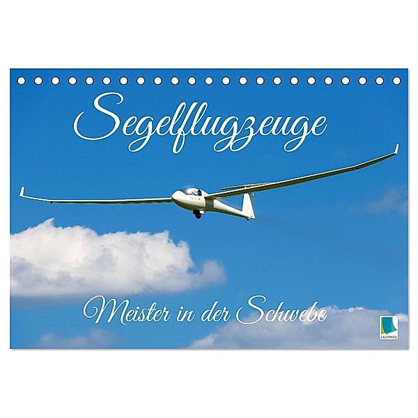 Meister in der Schwebe: Segelflugzeuge (Tischkalender 2024 DIN A5 quer), CALVENDO Monatskalender, Calvendo