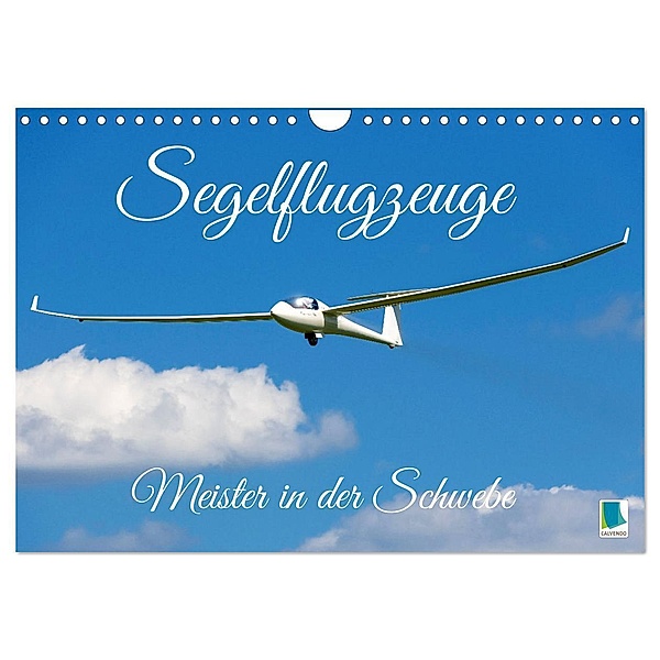 Meister in der Schwebe: Segelflugzeuge (Wandkalender 2024 DIN A4 quer), CALVENDO Monatskalender, Calvendo