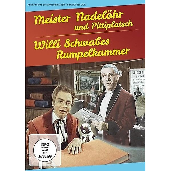 Meister Nadelöhr, Pittiplatsch & Willi Schwabes Rumpelkammer,1 DVD