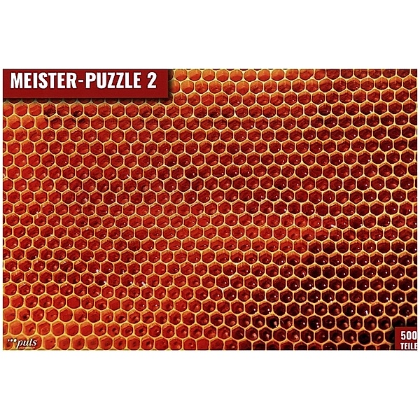 puls entertainment MEISTER-PUZZLE 2, Honigwaben (Puzzle), Gerd Reger