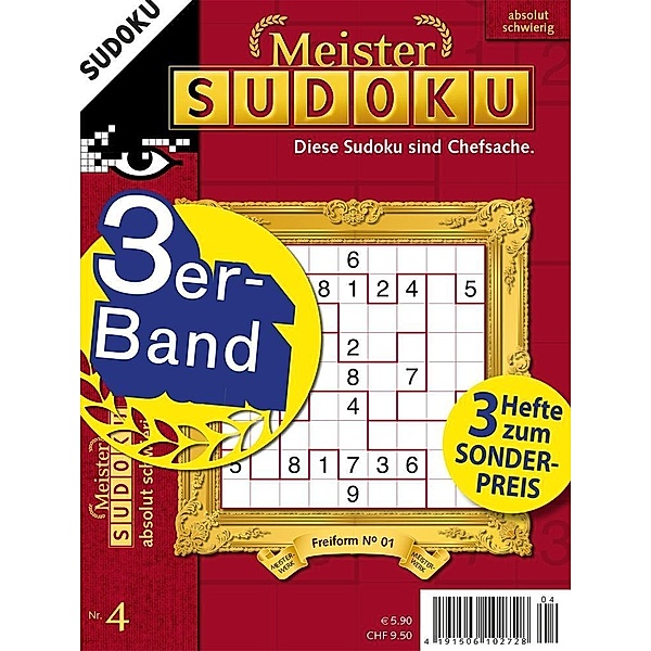 Meister Sudoku 3er-Band