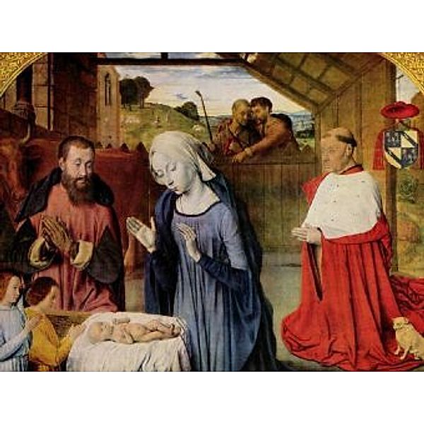 Meister von Moulins - Geburt Christi und der Kardinal Rolin - 1.000 Teile (Puzzle)