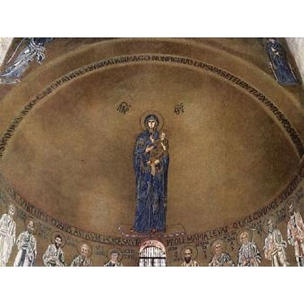 Meister von Torcello-Mosaiken der Basilika von Torcello, Stehende Madonna über Aposteldarstellungen - 2.000 Teile (Puzzl