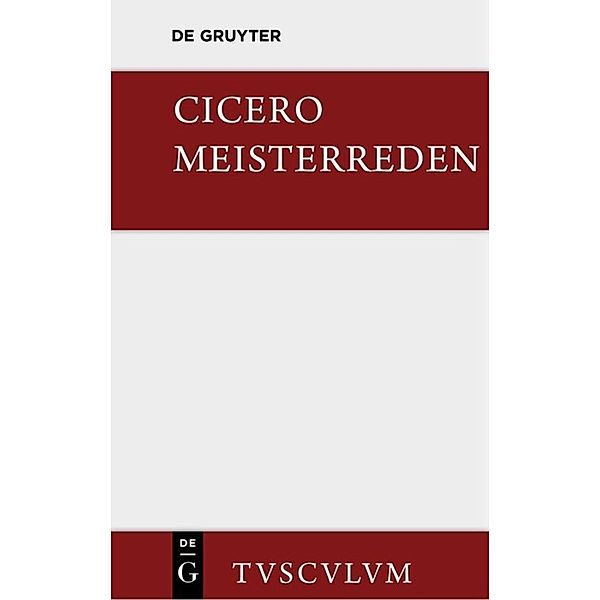 Meisterreden, Cicero