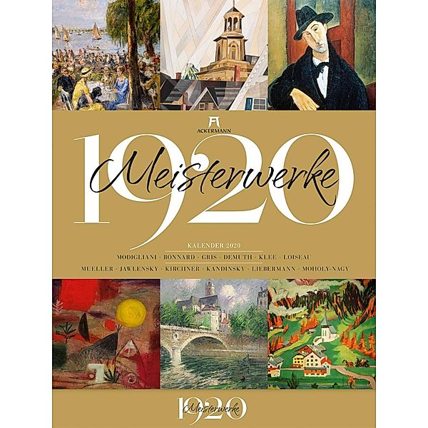 Meisterwerke 1920 - Kunstkalender 2020