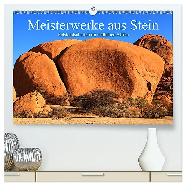 Meisterwerke aus Stein (hochwertiger Premium Wandkalender 2024 DIN A2 quer), Kunstdruck in Hochglanz, Dr. Werner Altner