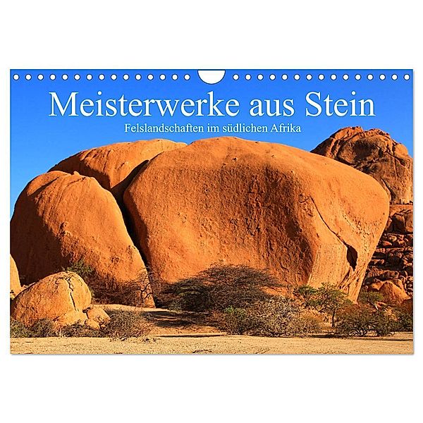 Meisterwerke aus Stein (Wandkalender 2025 DIN A4 quer), CALVENDO Monatskalender, Calvendo, Dr. Werner Altner