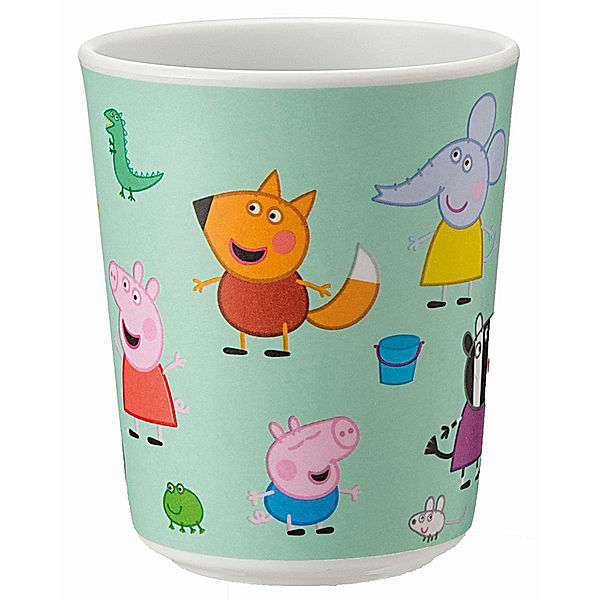 Petit jour Melamin-Becher PEPPA PIG in bunt