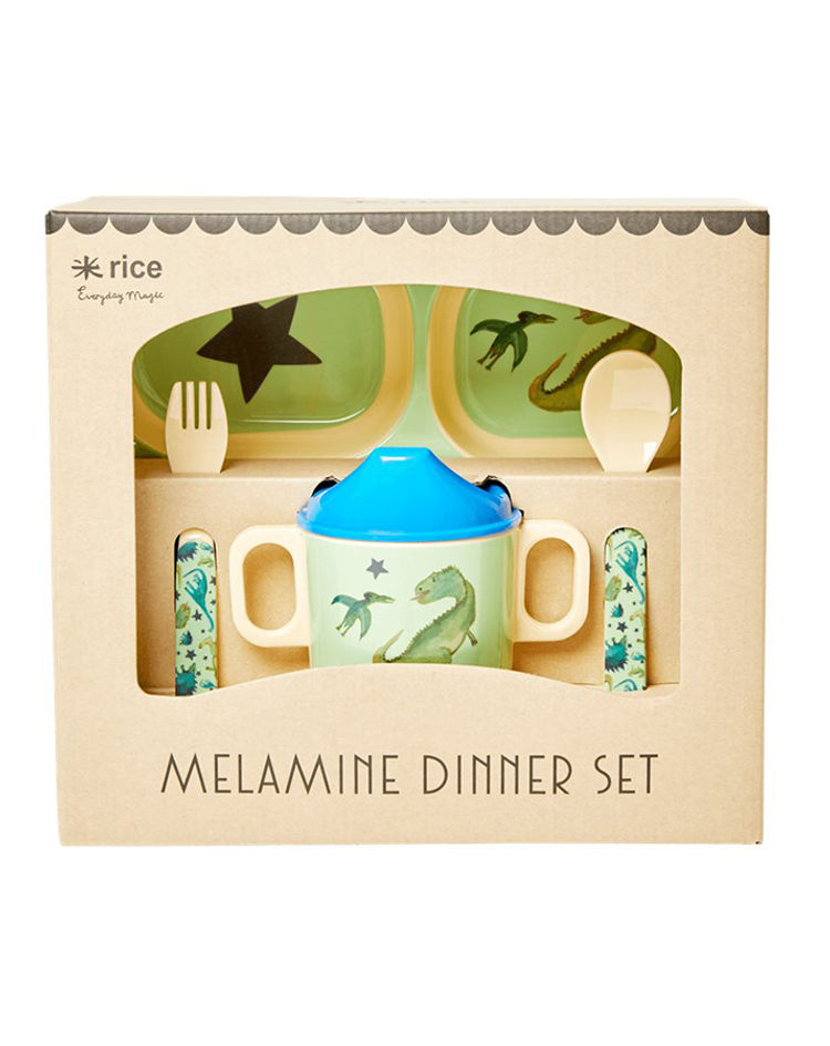 Melamin-Geschirrset BABY DINNER – DINO 4-teilig kaufen