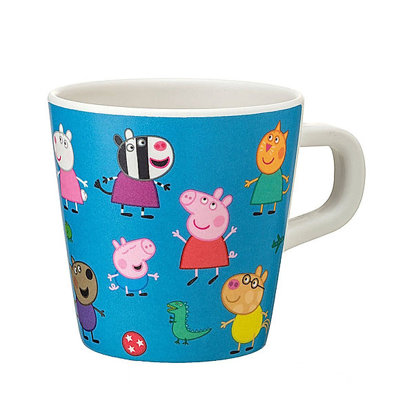 Petit jour Melamin-Tasse PEPPA PIG in bunt