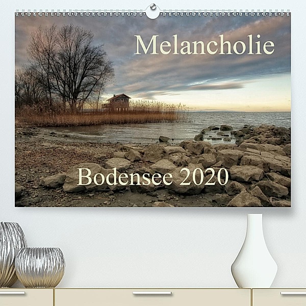 Melancholie-Bodensee 2020 (Premium, hochwertiger DIN A2 Wandkalender 2020, Kunstdruck in Hochglanz), Hernegger Arnold Joseph