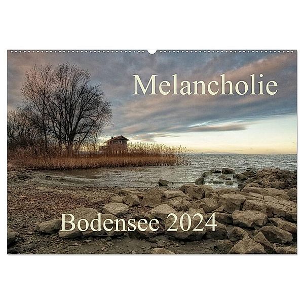 Melancholie-Bodensee 2024 (Wandkalender 2024 DIN A2 quer), CALVENDO Monatskalender, Hernegger Arnold Joseph