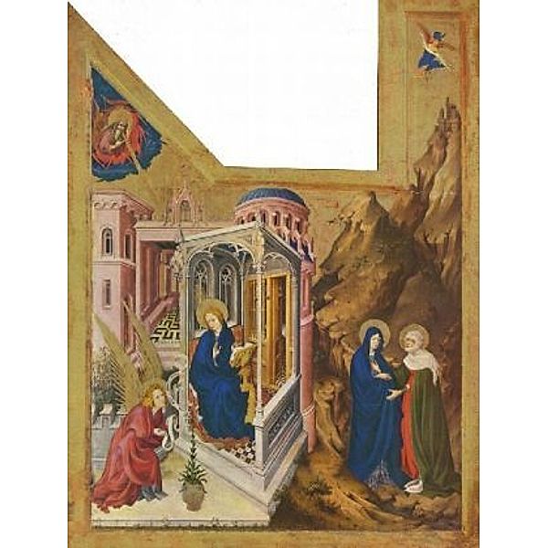 Melchior Broederlam - Altar für Philipp den Kühnen, Herzog von Burgund, Verkündigung und Heimsuchung - 2.000 Teile (Puzz