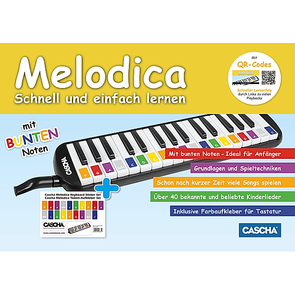Melodica - Schnell und einfach lernen, m. Audio-CD, Cascha