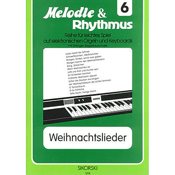 Melodie & Rhythmus, Heft 6: Weihnachtslieder 1.Bd.1