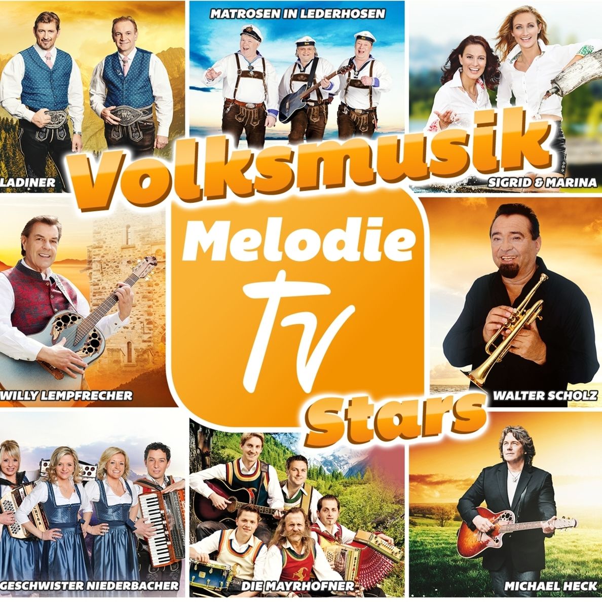 Melodie TV Volksmusik Stars CD von Diverse Interpreten | Weltbild.de