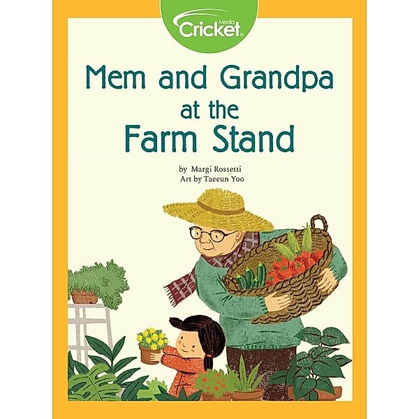 Mem and Grandpa at the Farm Stand, Margi Rossetti