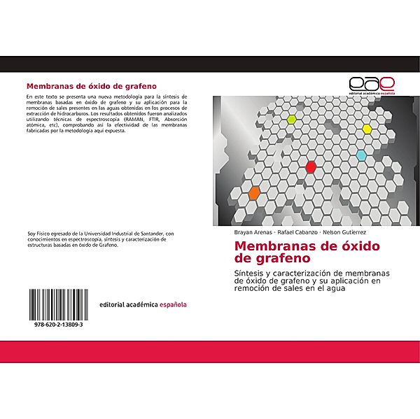 Membranas de óxido de grafeno, Brayan Arenas, Rafael Cabanzo, Nelson Gutierrez