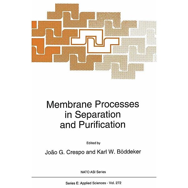 Membrane Processes in Separation and Purification / NATO Science Series E: Bd.272