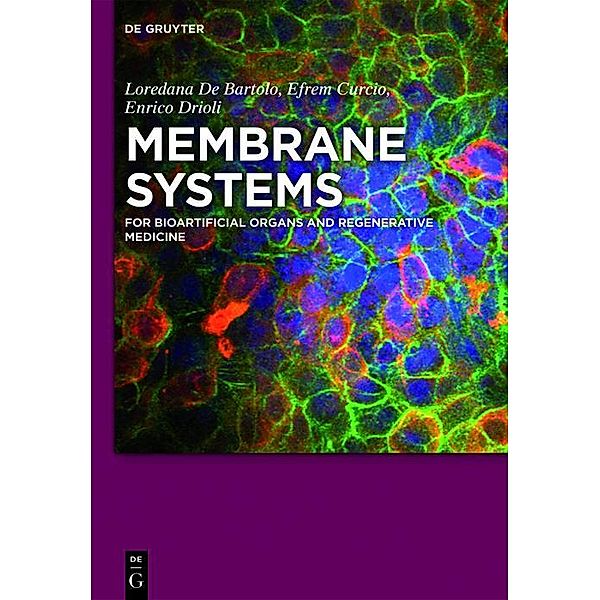 Membrane Systems, Loredana De Bartolo, Efrem Curcio, Enrico Drioli