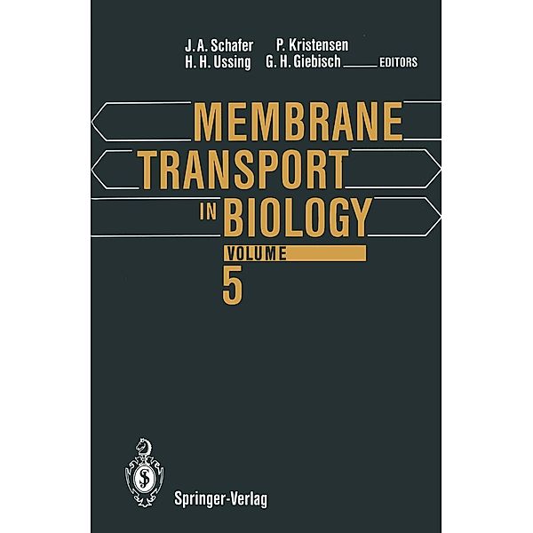 Membrane Transport in Biology / Membrane Transport in Biology Bd.5