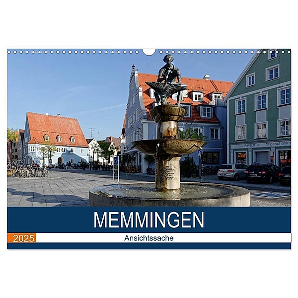 Memmingen - Ansichtssache (Wandkalender 2025 DIN A3 quer), CALVENDO Monatskalender, Calvendo, Thomas Bartruff