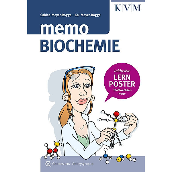 Memo Biochemie, m. Lernposter der Stoffwechselwege, Sabine Meyer-Rogge, Kai Meyer-Rogge