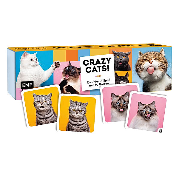 EDITION,MICHAEL FISCHER Memo-Spiel: Crazy cats!