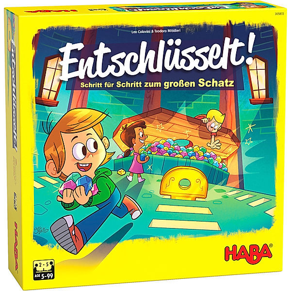 HABA Memo-Spiel ENTSCHLÜSSELT in bunt, Leo Colovini, Teodoro Mitidieri, Gus Batts