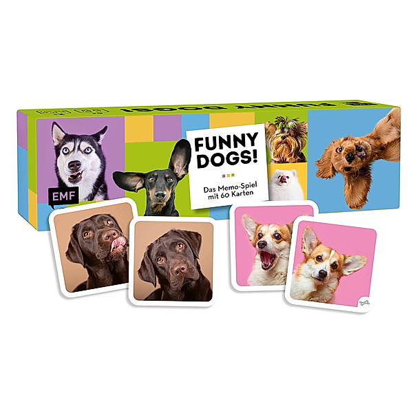 EDITION,MICHAEL FISCHER Memo-Spiel: Funny dogs!