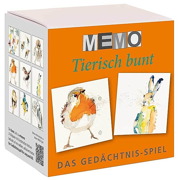 Präsenz-Verlag Memo-Spiel - Tierisch bunt