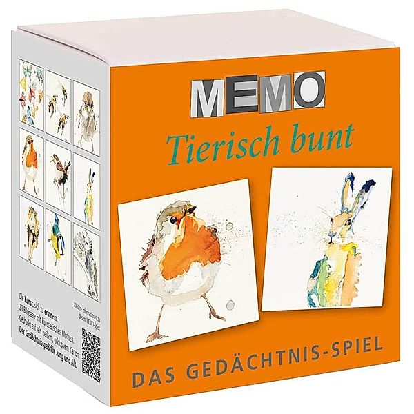 Präsenz-Verlag Memo-Spiel - Tierisch bunt