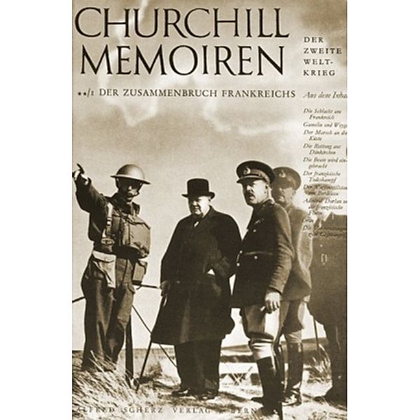 Memoiren: Bd.2/1 Der Zusammenbruch Frankreichs, Winston S. Churchill