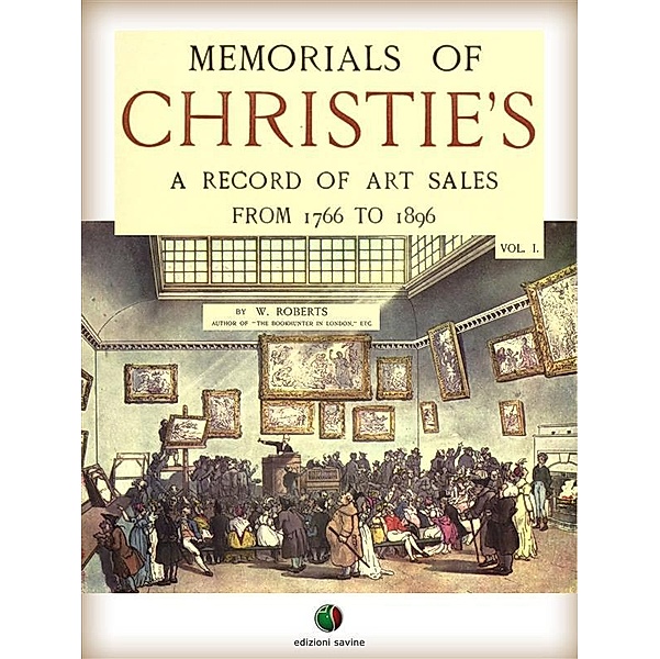 Memorials of CHRISTIE'S, William Roberts