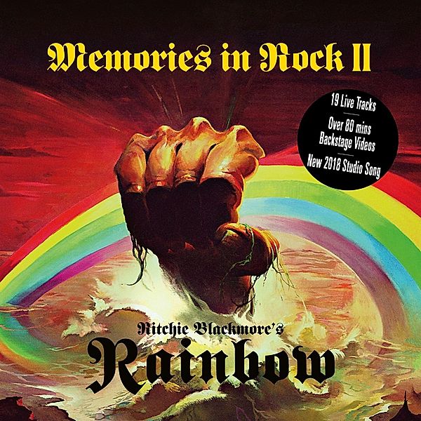 Memories In Rock II (2 CDs + DVD), Ritchie Blackmore's Rainbow