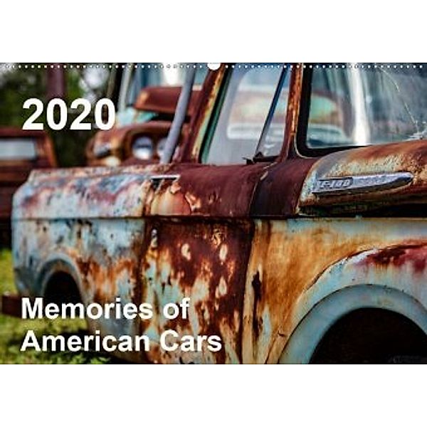 Memories of American Cars (Wandkalender 2020 DIN A2 quer), 30nullvier fotografie