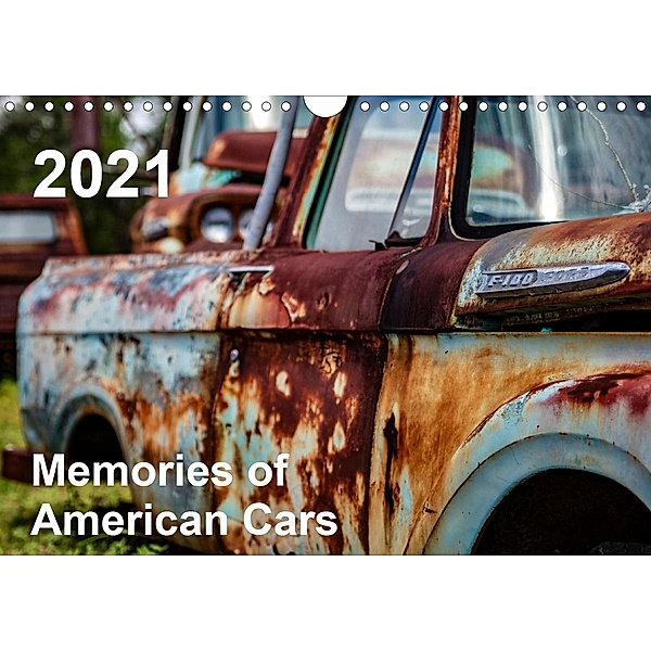 Memories of American Cars (Wandkalender 2021 DIN A4 quer), 30nullvier fotografie