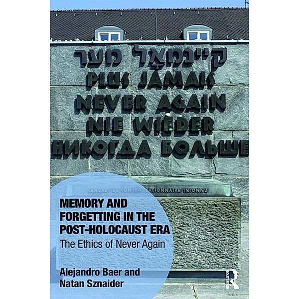 Memory and Forgetting in the Post-Holocaust Era, Alejandro Baer, Natan Sznaider