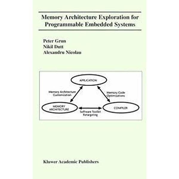Memory Architecture Exploration for Programmable Embedded Systems, Peter Grun, Nikil D. Dutt, Alexandru Nicolau