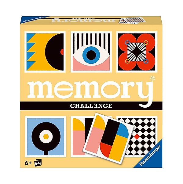 Ravensburger Verlag memory® CHALLENGE - VERRÜCKTE MUSTER, William H. Hurter