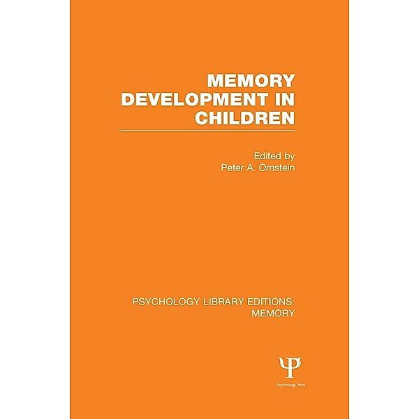 Memory Development in Children (PLE: Memory)