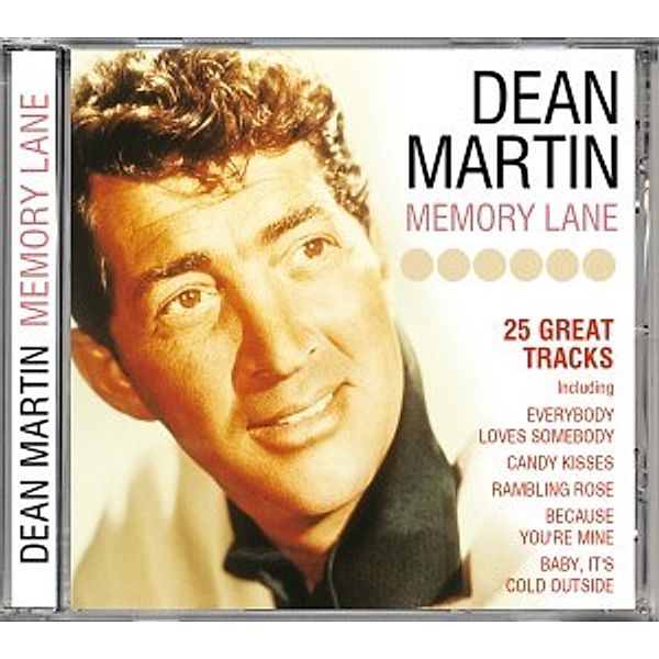 Memory Lane - 25 Great Tracks, Dean Martin