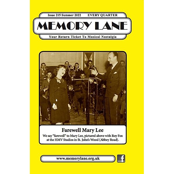 Memory Lane, Issue 215, Memory Lane