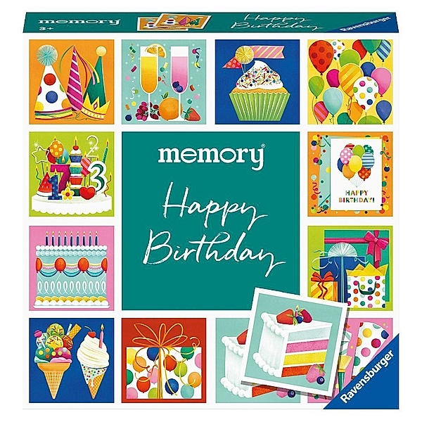 Ravensburger Verlag memory® MOMENTS - HAPPY BIRTHDAY, William H. Hurter