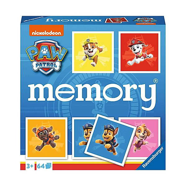 Ravensburger Verlag Memospiel MEMORY® PAW PATROL, William H. Hurter
