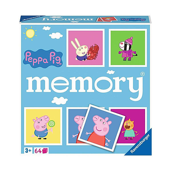 Ravensburger Verlag Memospiel MEMORY® PEPPA PIG, William H. Hurter